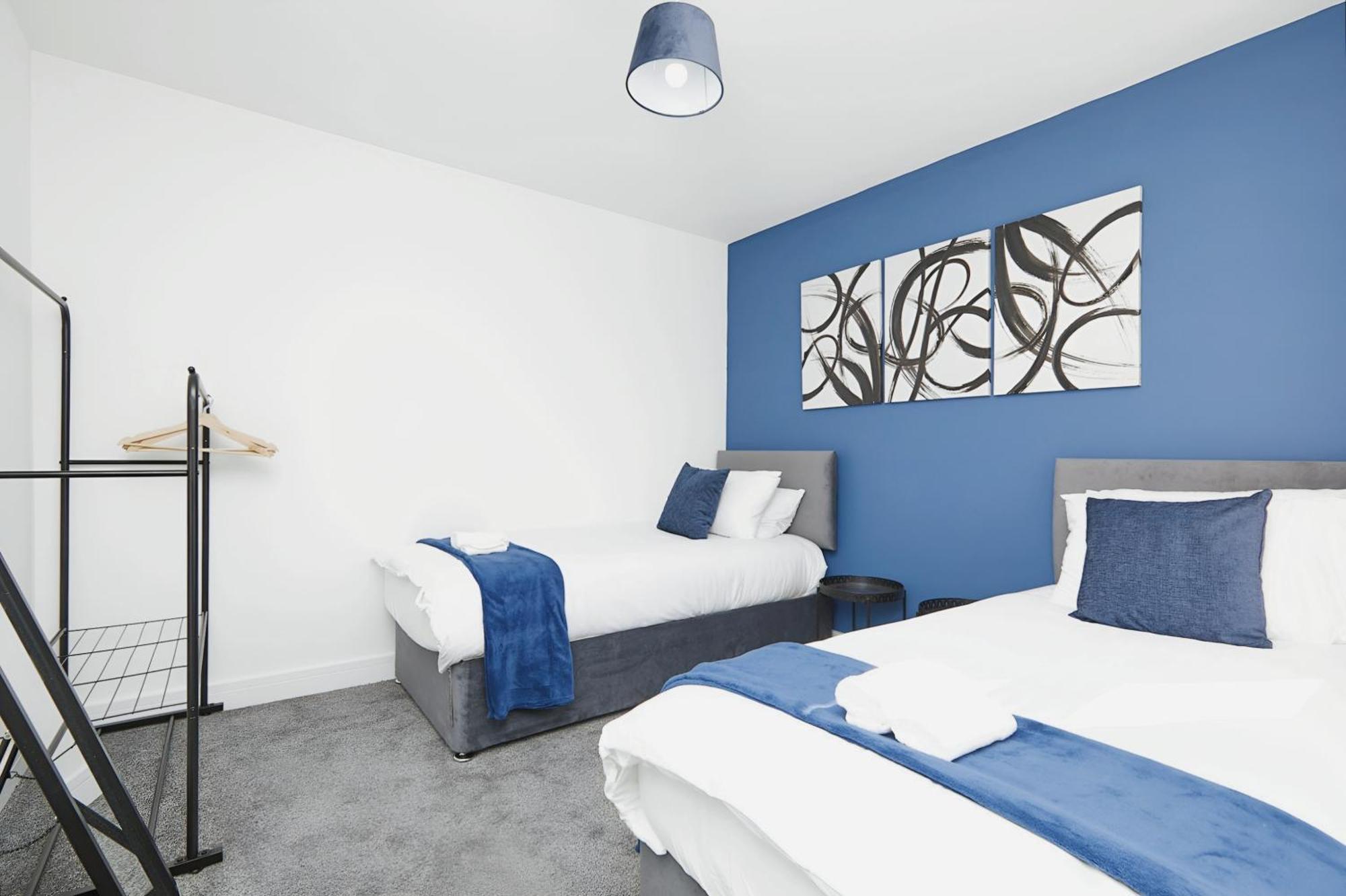 Modern Home In Derby City Centre - Free Gated Parking Eksteriør bilde