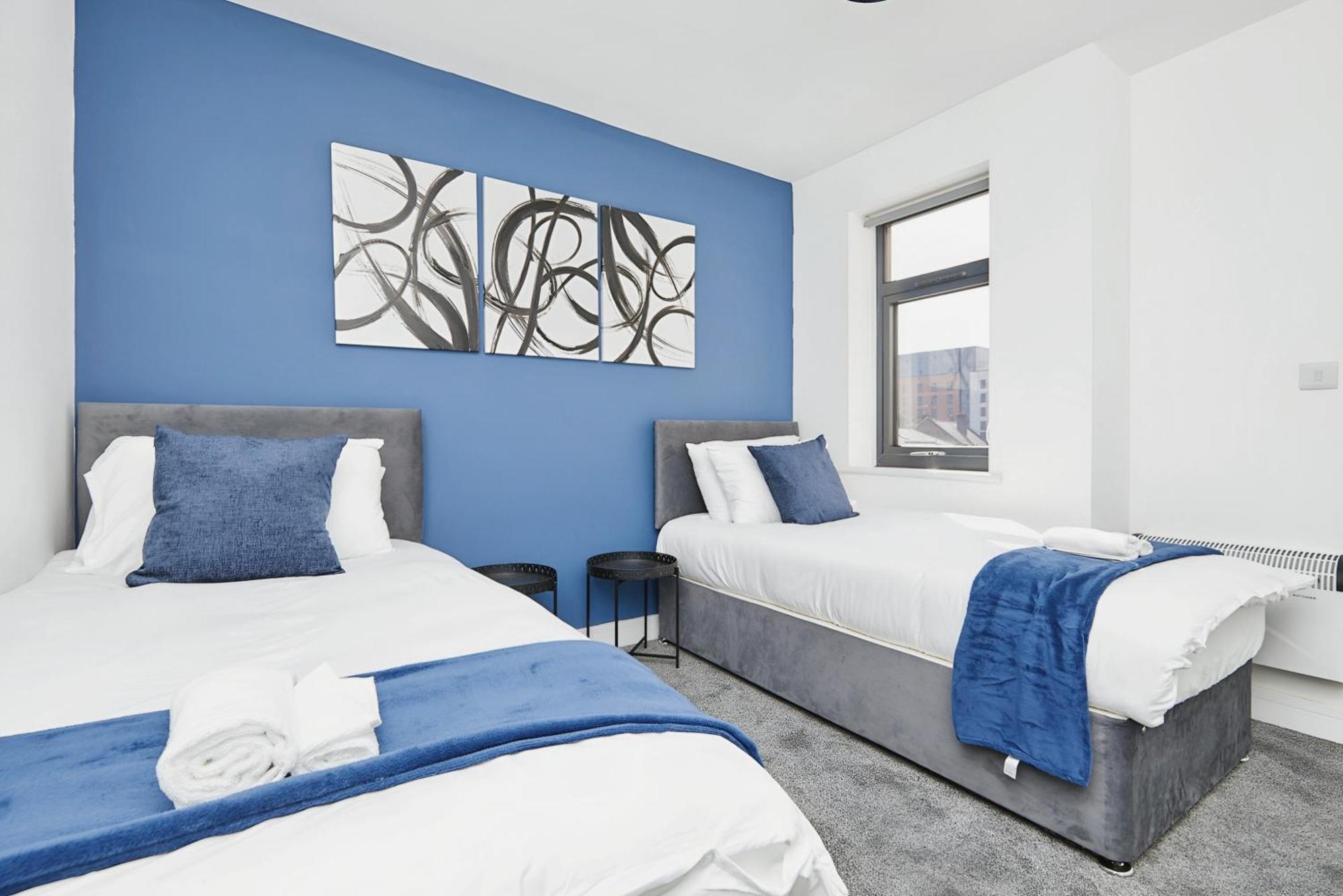 Modern Home In Derby City Centre - Free Gated Parking Eksteriør bilde